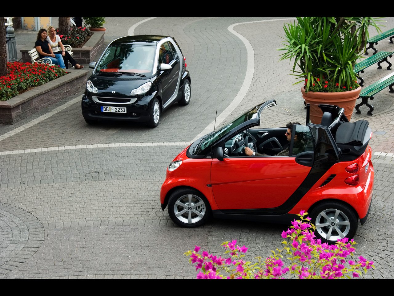 Foto: Smart Fortwo Cabrio Pulse And Coupe Passion Crossroad (2007)