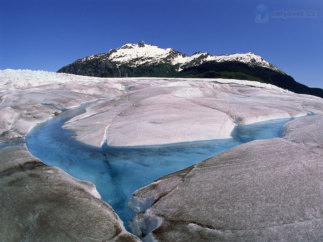 Foto: Mendenhall Ice Glacier, Juneau, Alaska