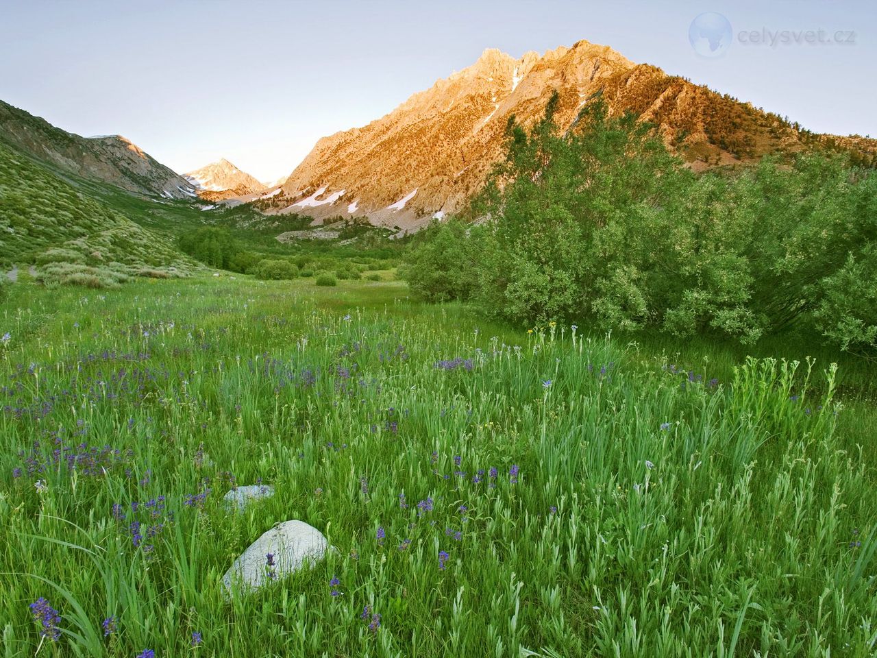 Foto: Horton Creek Valley, Eastern Sierra, California