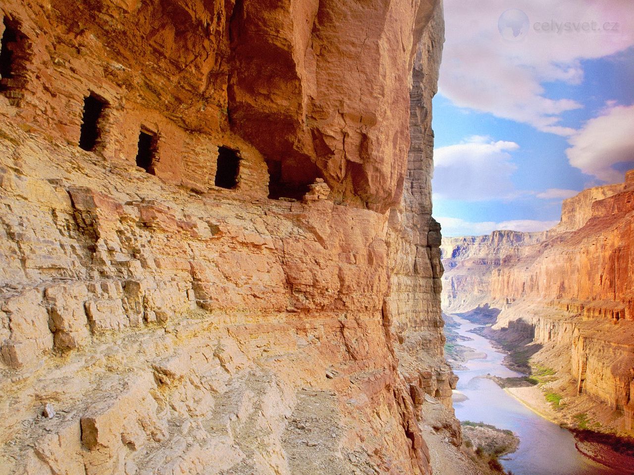 Foto: Nankoweap Ruins, Colorado River, Grand Canyon, Arizona