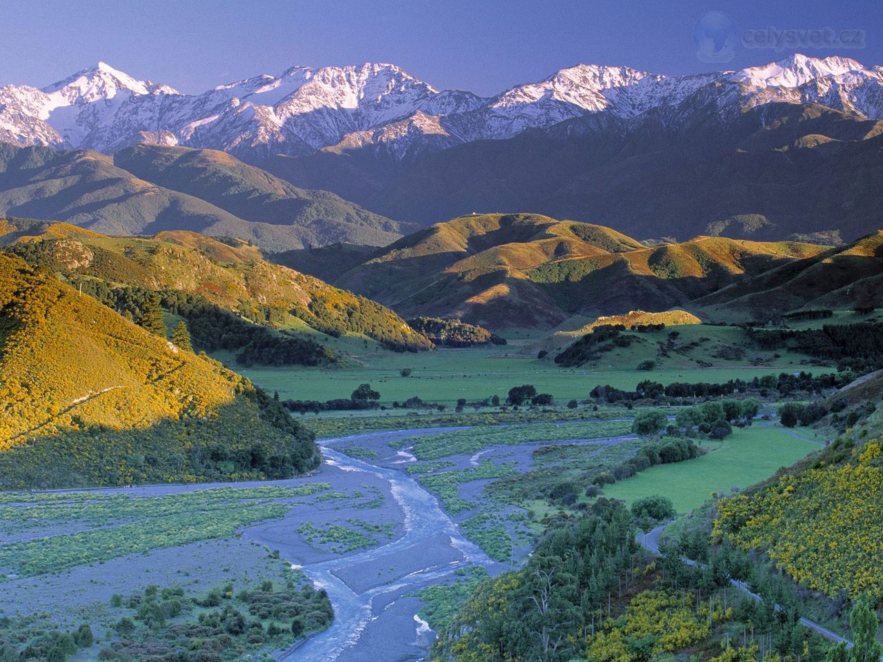 Foto: Kaikoura Range, South Island, New Zealand