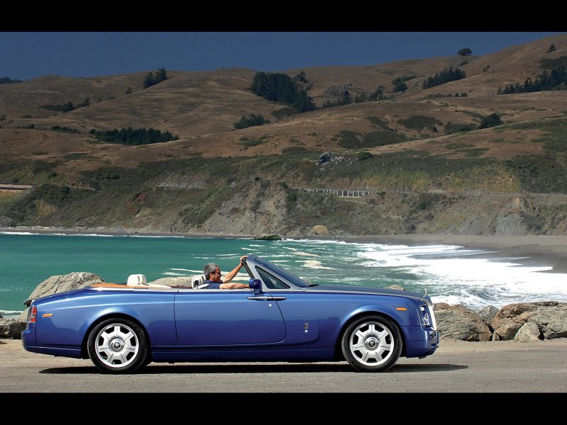 Foto: Rolls Royce Phantom Drophead Coupe Side Shore (2008)