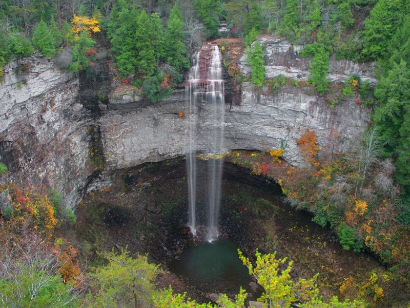 Foto: Fall Creek Falls State Resort Park, Near Pikeville, Tennessee