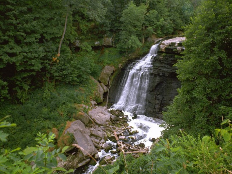 Foto: Brandywine Falls, Cuyahoga Valley National Park, Ohio