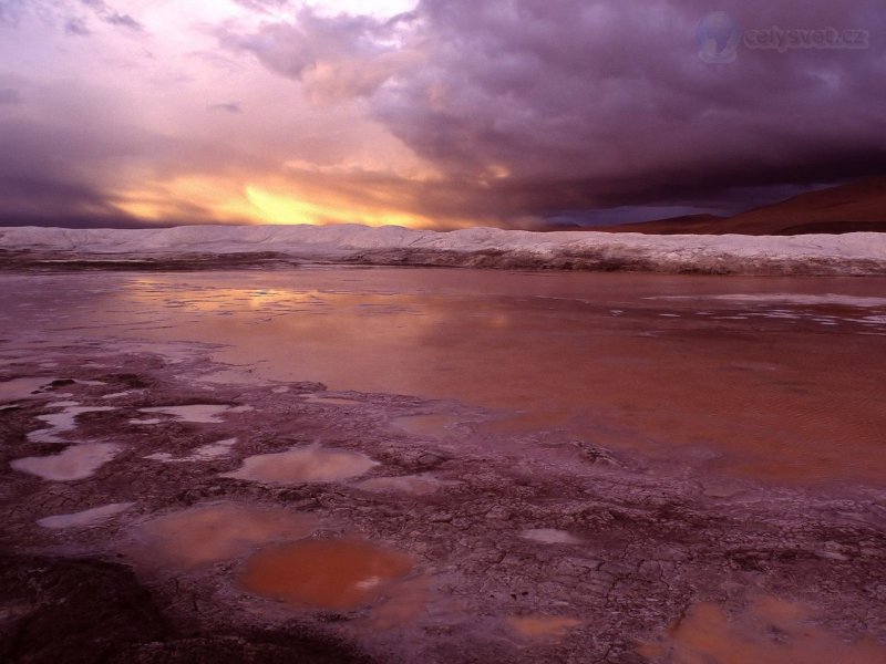 Foto: Storm Over The Lagoon Ii, Laguna Colorado, Bolivia