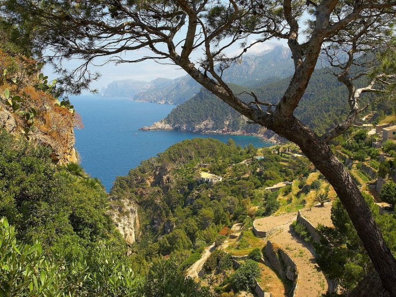 Foto: Mirador On Mallorcas West Coast, Balearic Islands, Spain